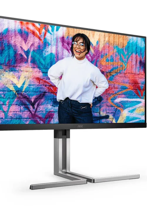 AOC U27U3CV 27 Inch 4K UHD Frameless Monitor 60Hz